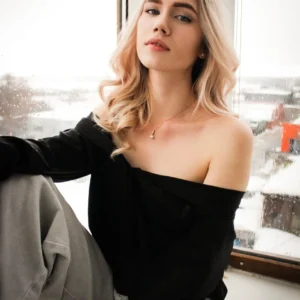 Estonished Black Cotton Shirt